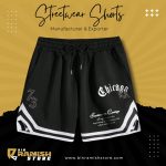 Streetwear Graphic Shorts ? Black | Bin Ramish Store