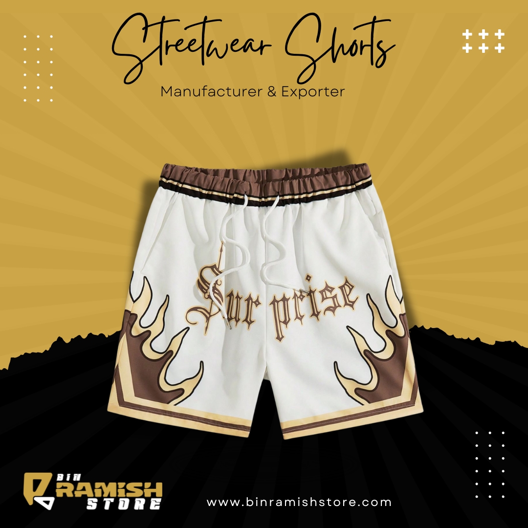 Street Wear Shorts Bin Ramish Store Manufacturing (9) Streetwear Shorts - Stylish & Trendy Apparel - Image 1