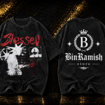 Custom Vintage Washed Oversized Graphic T-Shirt Manufacturer | Wholesale Streetwear Clothing Exporter | Bin Ramish Store