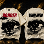 Custom Cream Oversized Graphic T-Shirt Manufacturer | Wholesale Streetwear Clothing Exporter | Bin Ramish Store