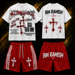 Custom Gothic Streetwear T-Shirt & Shorts Set Manufacturer | OEM Graphic Apparel Supplier, Wholesaler & Worldwide Exporter