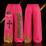 Custom Pink Oversized Streetwear Sweatpants Manufacturer | Premium Graphic Baggy Joggers | OEM & ODM Wholesale Exporter Worldwide