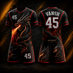 Custom Dragon Football Uniform Manufacturer | Sublimated Soccer Jersey Supplier, Wholesaler & Worldwide Exporter | Bin Ramish Store